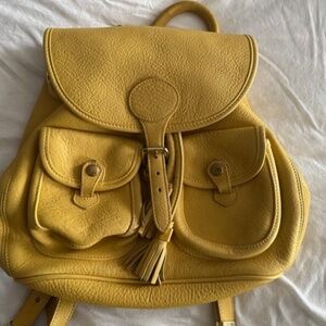 Dooney & Bourke Yellow Backpack
